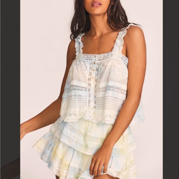 Love shack Fancy Sully top. - Picture 1 of 14